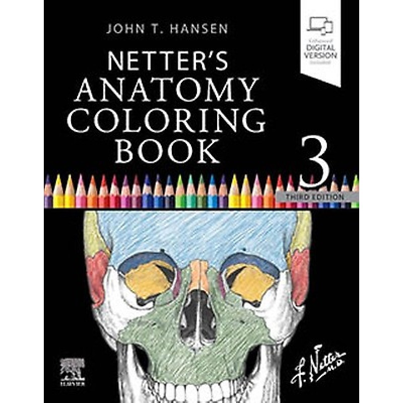 Netter's Anatomy Coloring Book Updated Edition, 3ed