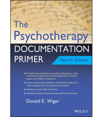 The Psychotherapy Documentation Primer, 4E