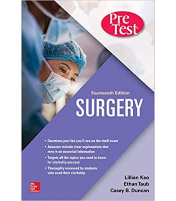  Surgery PreTest Self-Assessment and Review, 14th Edition 