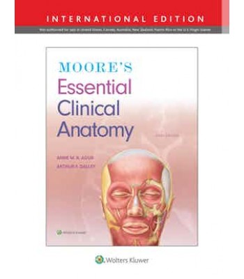 Moore's Essential Clinical Anatomy 6th edition, International Edition