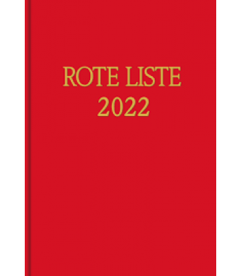 ROTE LISTE 2022 Buchausgabe Einzelausgabe 