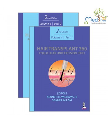 Hair Transplant 360: Follicular Unit Excision (FUE): Volume 4, Two Part Set