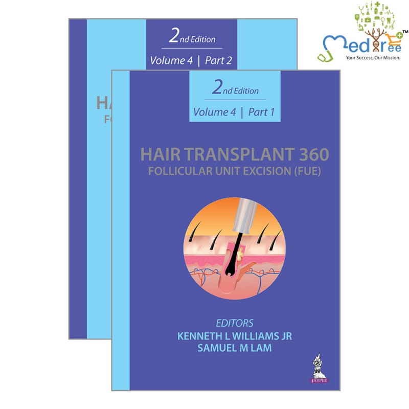 Hair Transplant 360: Follicular Unit Excision (FUE): Volume 4, Two Part Set