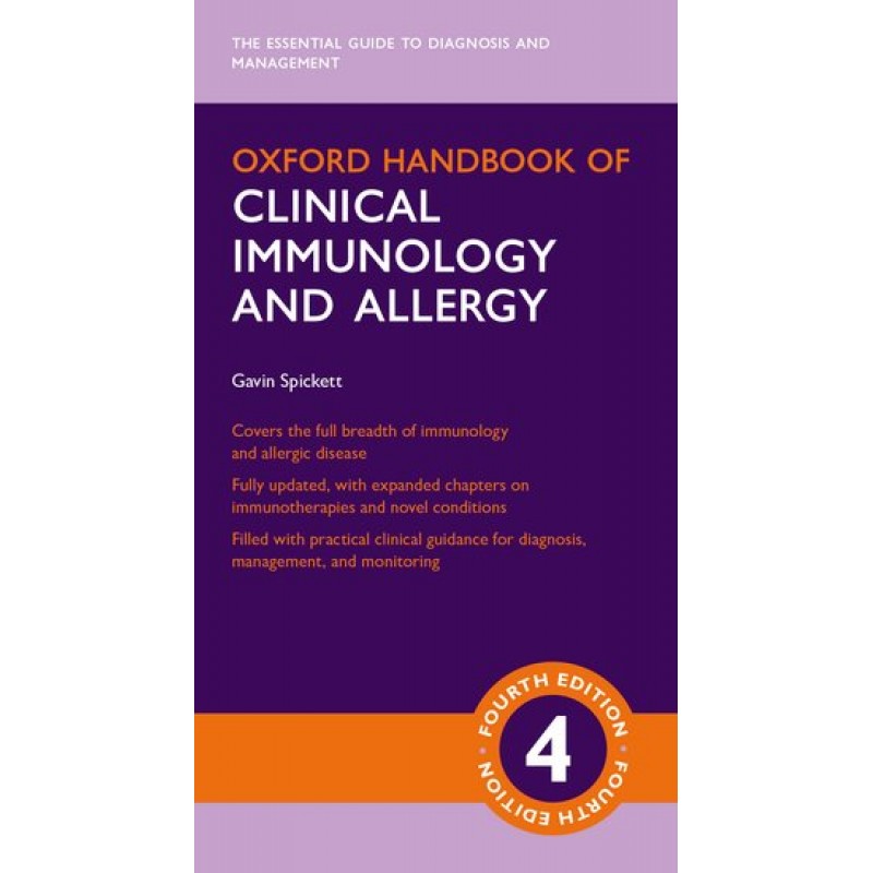Oxford Handbook of Clinical Immunology and Allergy  4th Edition