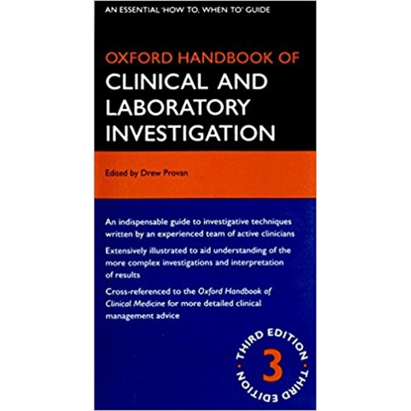 Oxford Handbook of Clinical and Laboratory Investigation 4th Edition