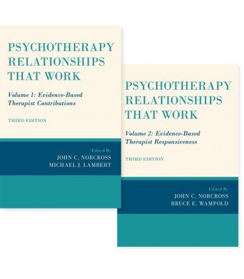 Psychotherapy Relationships that Work, 2 vol set