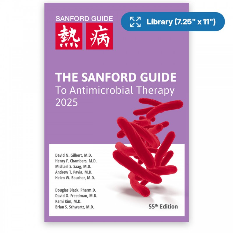 Sanford Guide to Antimicrobial Therapy 2025 Library Edition 