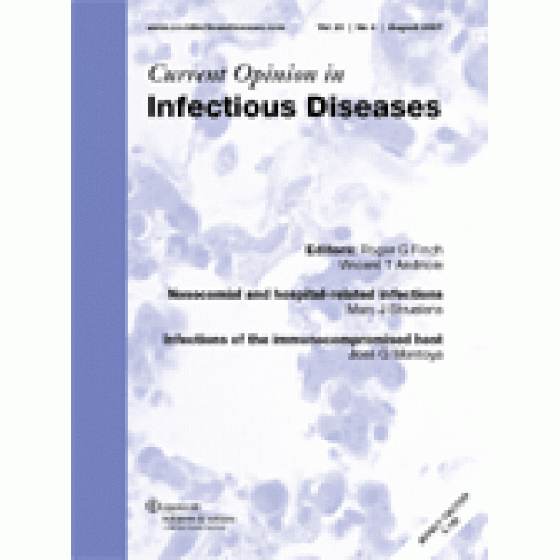 Current Opinion in Infectious Diseases