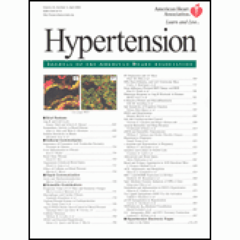 HYPERTENSION-  Journal of the American Heart Association