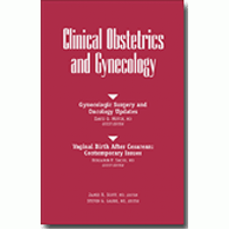 Clinical Obstetrics and Gynecology