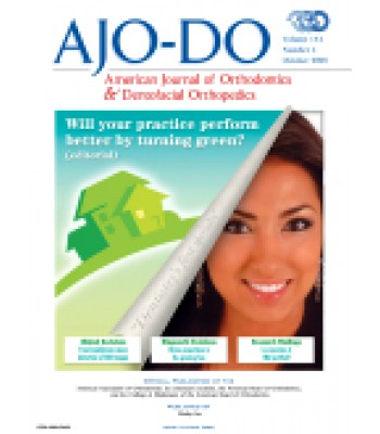 American Journal of Orthodontics and Dentofacial Orthopedics