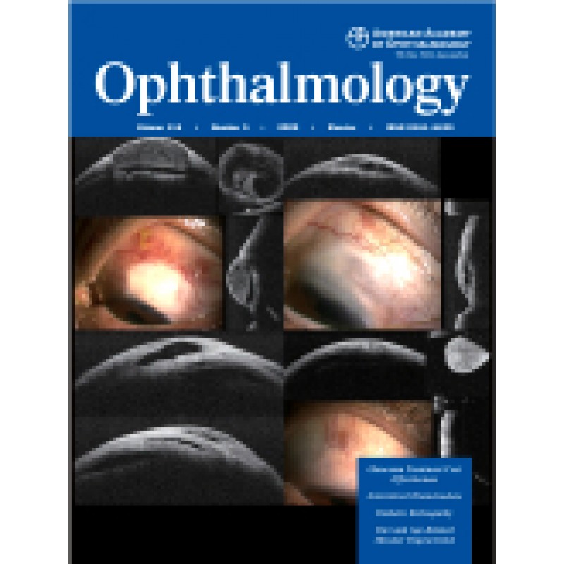 OPHTHALMOLOGY: Journal of The American Academy of Ophthalmology