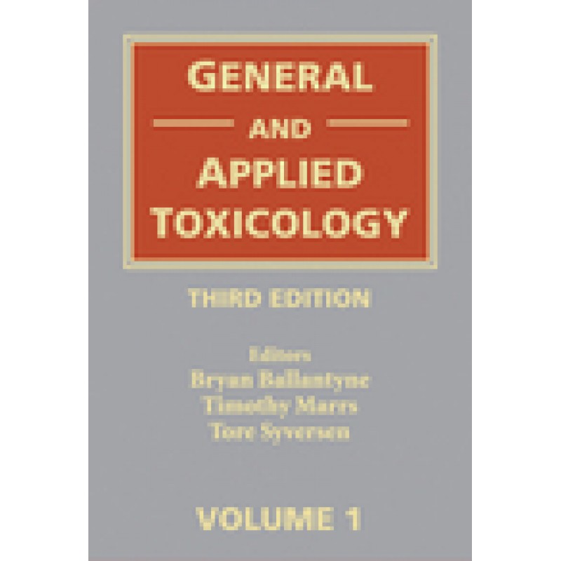 General and Applied Toxicology, 3rd Edition, 6 volume set