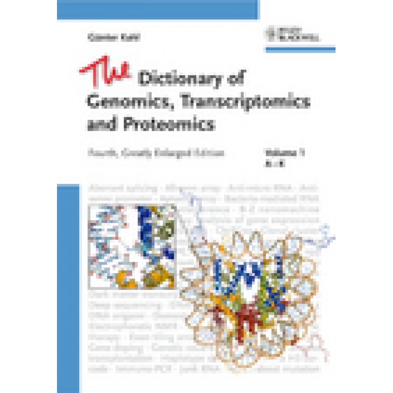The Dictionary of Genomics, Transcriptomics and Proteomics, 3 Volume Set, 4th,ΕΞΑΝΤΛΗΜΕΝΟ ΥΠΑΡΧΕΙ ΝΕΑ ΕΚΔΟΣΗ
