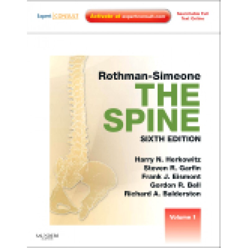 Rothman Simeone The Spine, 6th Edition - Expert Consult: Online, Print and DVD, 2-Volume Set