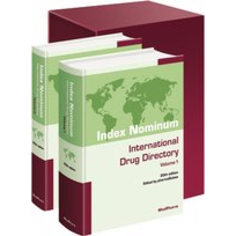 Index Nominum - International Drug Directory 20th Edition 2011